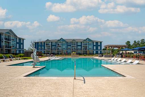 Swim at The Mason at Fremaux Park, Slidell, Louisiana