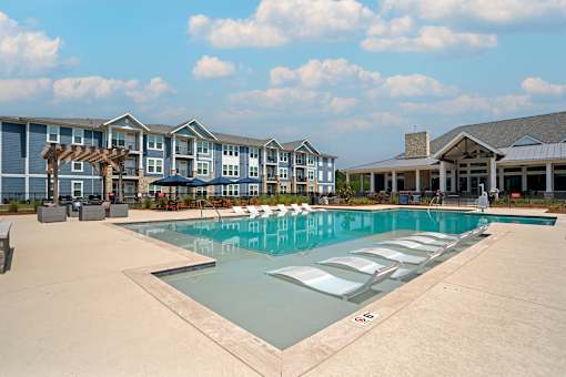 Pool at The Mason at Fremaux Park, Slidell, LA, 70458