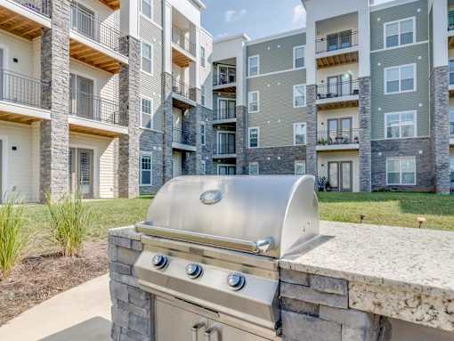 Grilling at Waterstone at Hamburg Apartments, Lexington, 40509