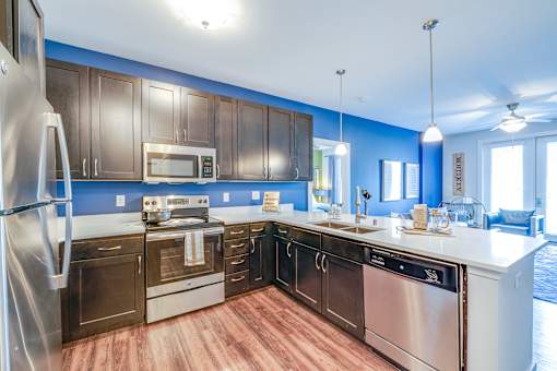 Kitchen Appliances at Waterstone at Hamburg Apartments, Lexington