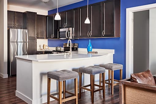 Fully Furnished Kitchen at Waterstone at Hamburg Apartments, Kentucky, 40509