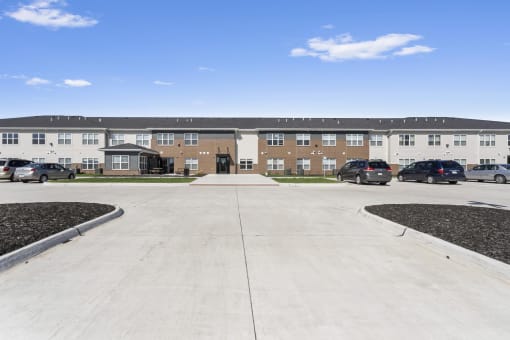 our apartments offer a parking lot for your car