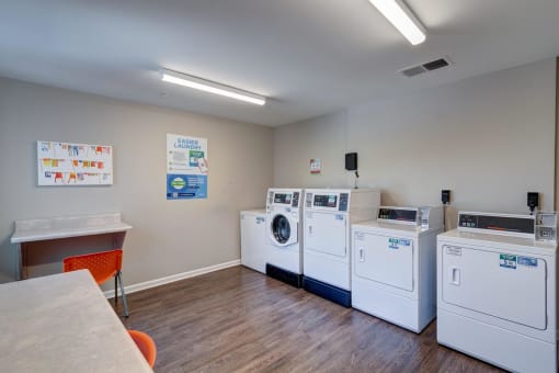 our apartments have a laundry room with washer and dryer