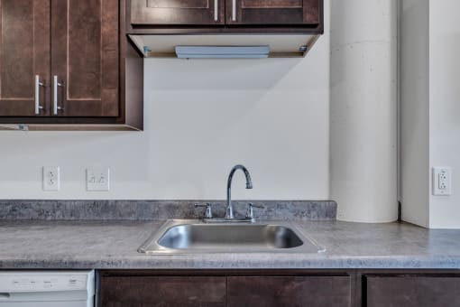 our apartments have a modern kitchen with stainless steel appliances