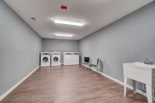 our apartments have a laundry room with washer and dryer