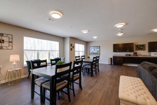 our apartments showcase a living room