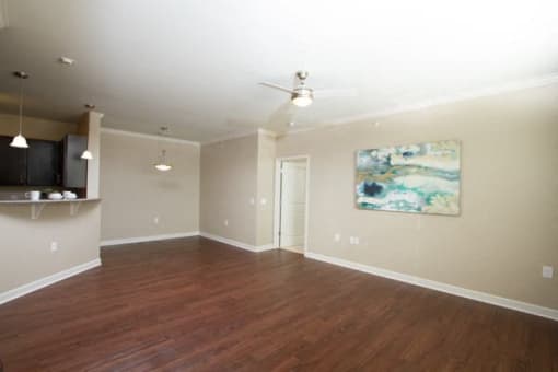 Living Room and Dining Area