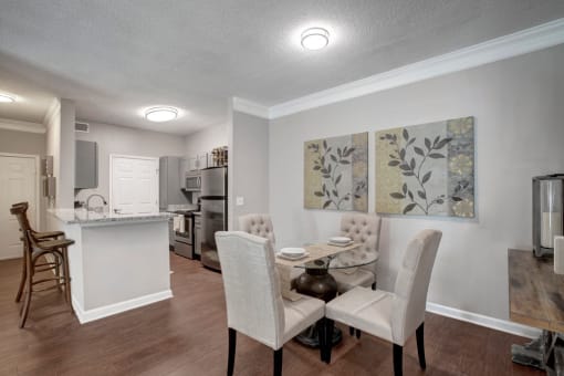 Kitchen and Dining Area