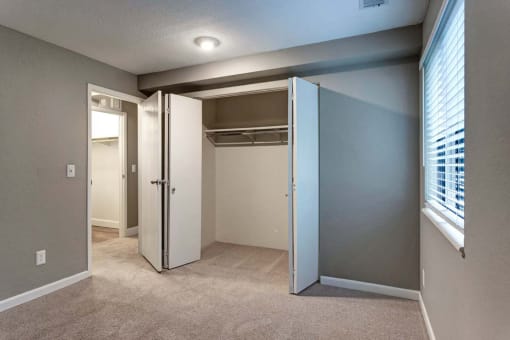 Bedroom and Closet