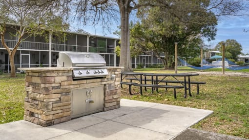 Outdoor Grill and Picnic Area