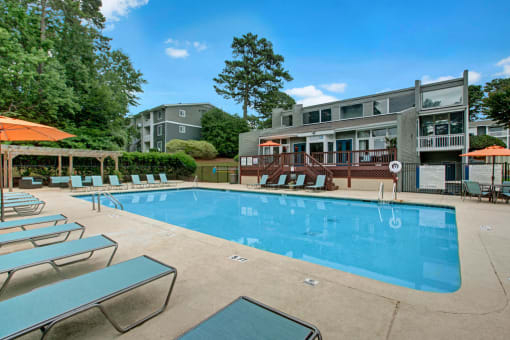 Resort-style Swimming Pool and Deck