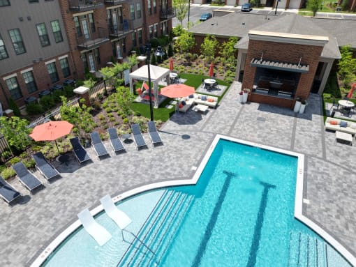 Resort-style Swimming Pool and Deck