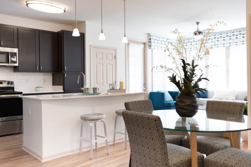 Kitchen and Dining Area