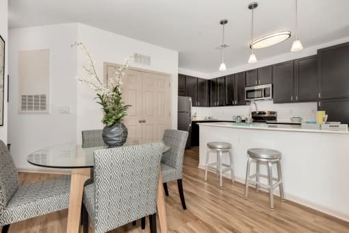Kitchen and Dining Area
