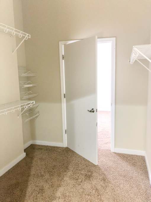 carpeted bedrooms