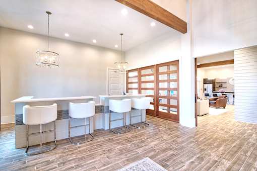Clubhouse bar at Silver Oaks Apartments, Louisiana 70737