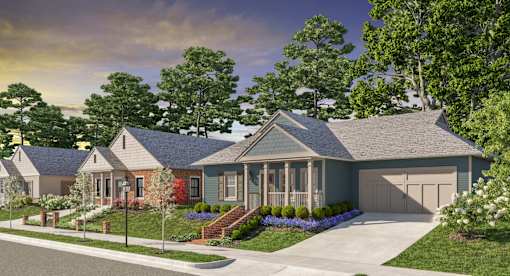 A house with a front yard and a driveway.