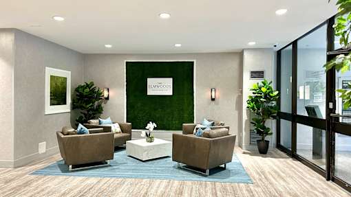 The Elmwoods lobby