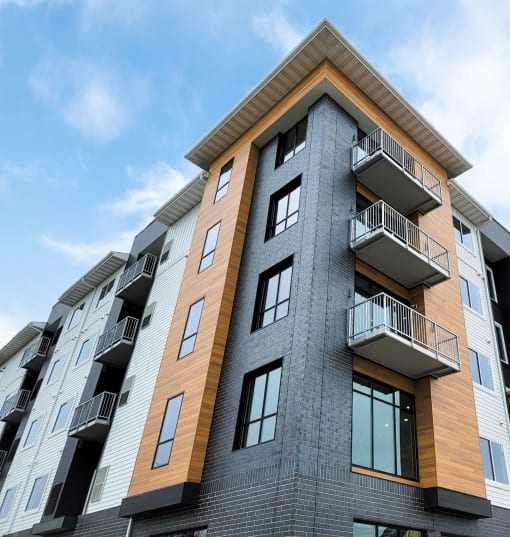 exterior at First Street Lofts in Downtown Bismarck, Bismarck