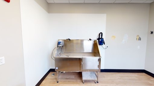 Pet Wash at First Street Lofts in Downtown Bismarck, Bismarck, ND