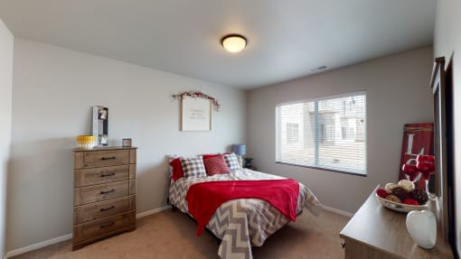 Gorgeous Bedroom at First Street Lofts in Downtown Bismarck, North Dakota, 58506