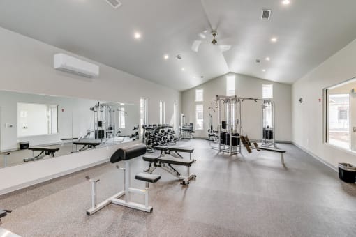 Fitness Room|  at 5th Ward | Three Sixty