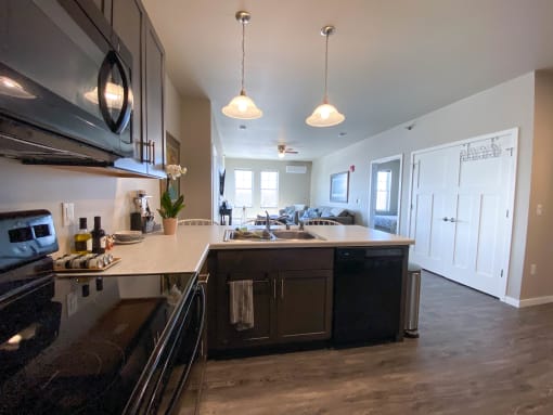 Efficient Kitchens | 5th Ward Apartments | Three Sixty Real Estate