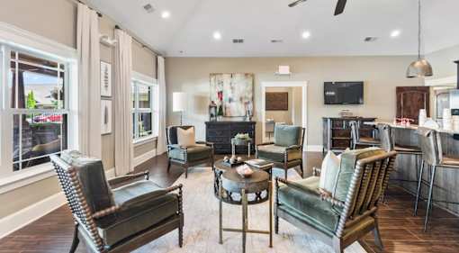 Community Clubhouse at The Villas at Nature Walk, Huntsville, Alabama