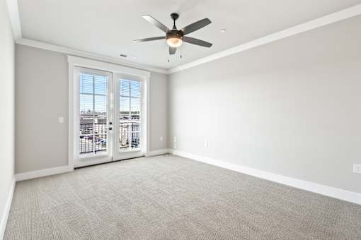 Carpeted Living Area at The Lofts at Town Madison, Madison, 35758