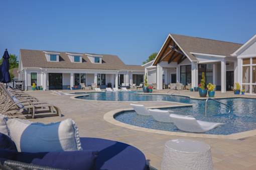 Pool Area at Ovation at Town Madison, Madison, Alabama