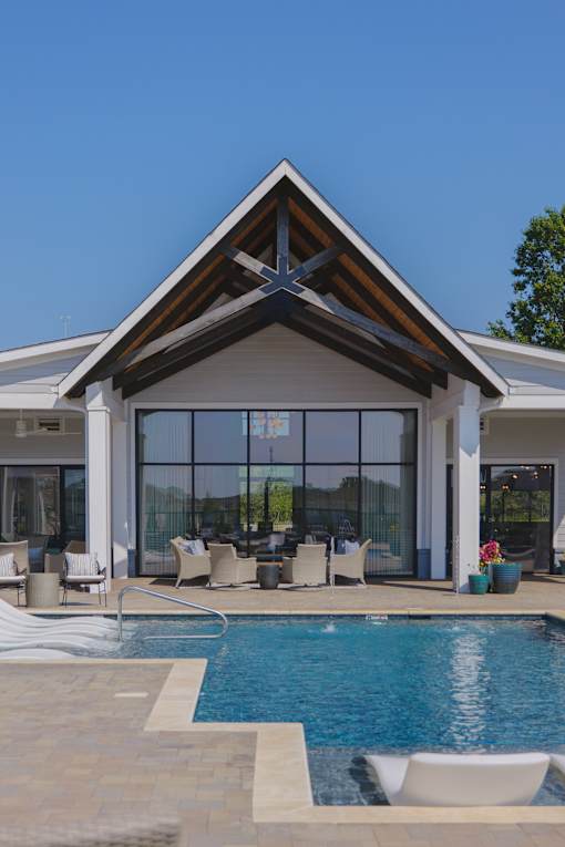 Clubhouse Exterior at Ovation at Town Madison, Madison