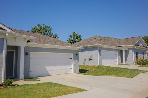 Townhome garage at Ovation at Town Madison, Madison