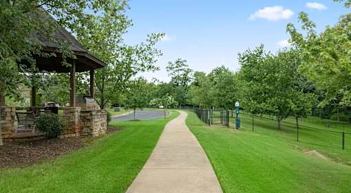 Green Space Walking Path at The Villas at Nature Walk, Huntsville, AL