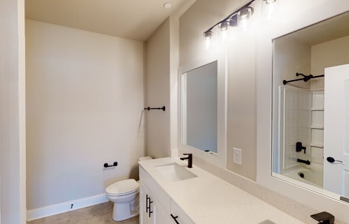 Bathroom With Bathtub at The Villas at Nature Walk, Huntsville, 35824