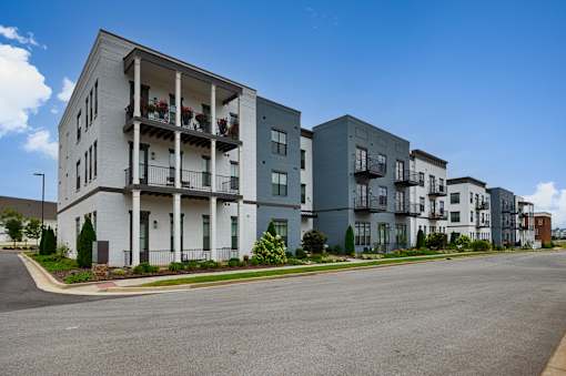 Building Exterior at The Lofts at Town Madison, Madison, AL, 35758