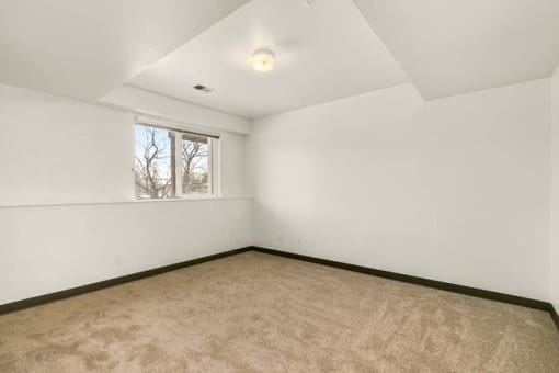 large bedroom with bright light