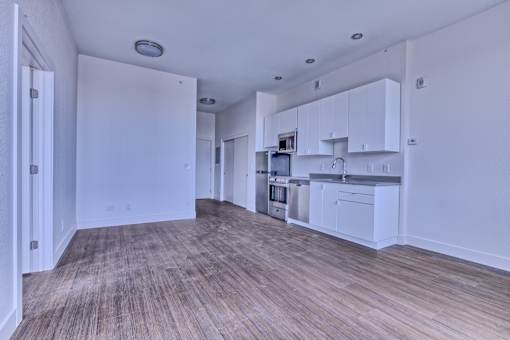 Kitchen with White Cabinets at Sloan's Place Apartments, Colorado