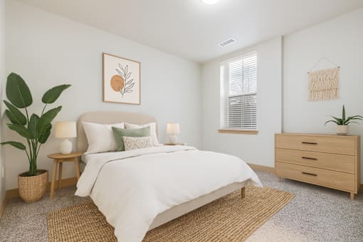 Large Bedroom at Peregrine Place Apartments, Colorado