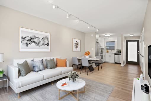 Staged Living Room