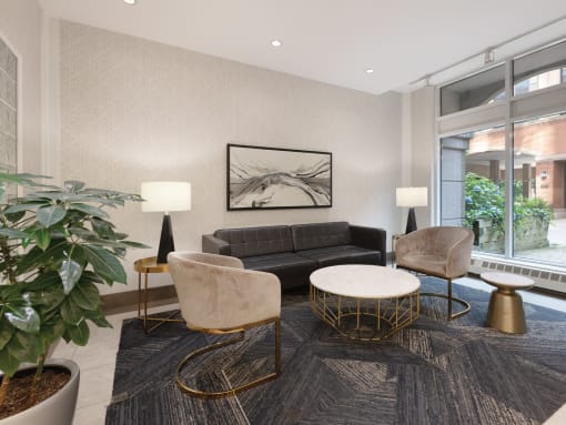 Welcoming and comfortable lobby