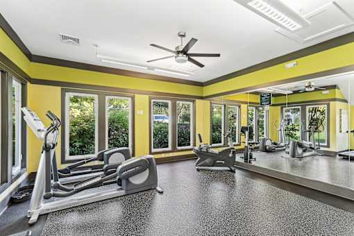 the gym at the enclave at photo