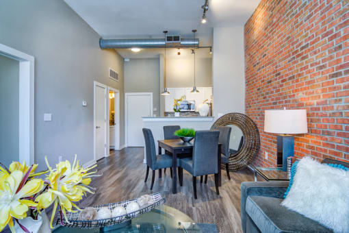 Biltmore at Midtown apartments in Atlanta, GA photo of living room