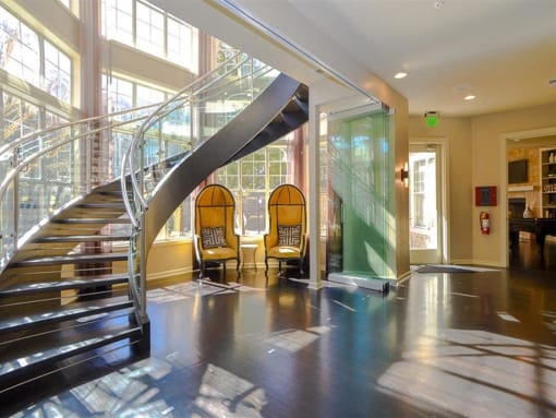 The Ascent at Windward apartments in Alpharetta Georgia photo of clubhouse