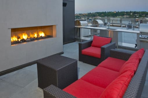 rooftop fire pit