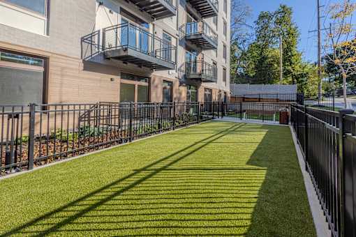 exterior pet park