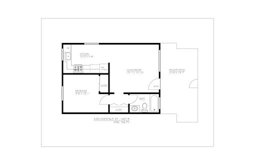 Floor Plan Unit 8