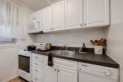 Quebec House classic studio kitchen