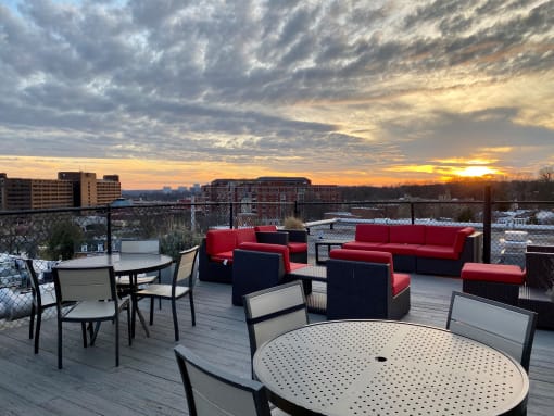 Community Roof Deck at  Connecticut Park Apartments, Washington, DC,20008