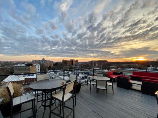Terrace Patio  at Connecticut Park Apartments, Washington, DC