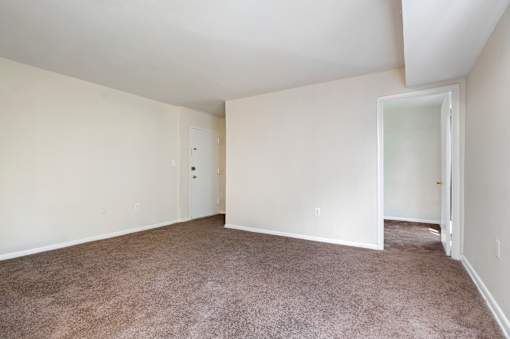 Living room at Park Pleasant apartments